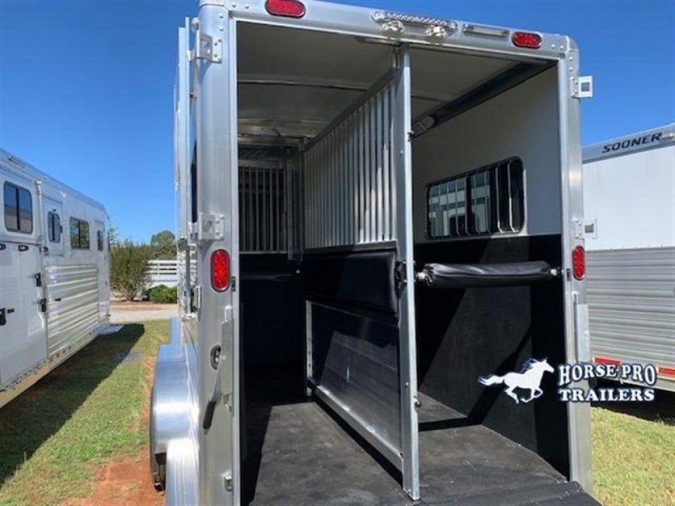 New 2027 Cimarron Trailers Norstar 4 Horse Head-to-Head Gooseneck Horse Trailer