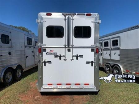 New 2027 Cimarron Trailers Norstar 4 Horse Head-to-Head Gooseneck Horse Trailer