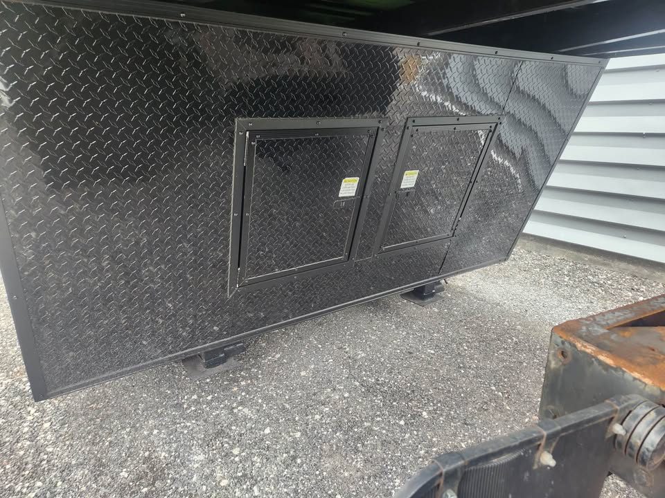 New 2026 Ware Cargo Trailers 52' Gooseneck Enclosed Trailer – Brand New | 8' Ceiling | A/C | Triple Axle | Blackout Package Cargo / Enclosed Trailer