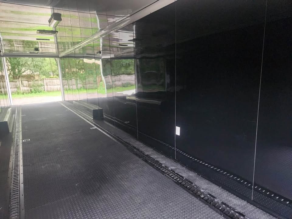 New 2026 Ware Cargo Trailers 52' Gooseneck Enclosed Trailer – Brand New | 8' Ceiling | A/C | Triple Axle | Blackout Package Cargo / Enclosed Trailer