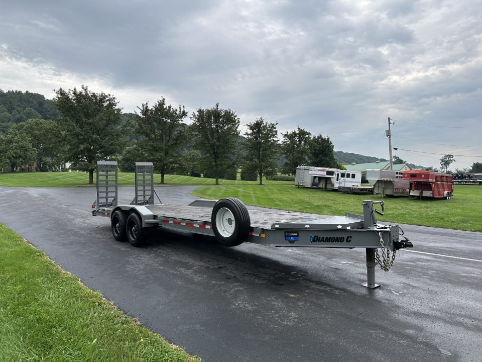 Used 2025 Diamond C Trailers LPX 210 24' Equipment Trailer