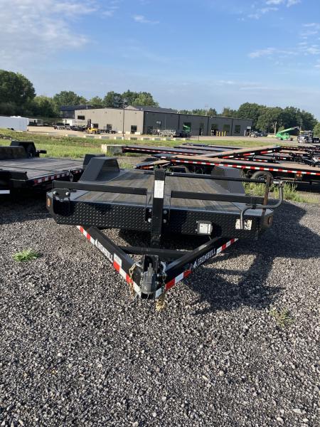 New 2023 Iron Bull 102x20 14000 GVWR Tilt Bumper Pull Tilt Trailer