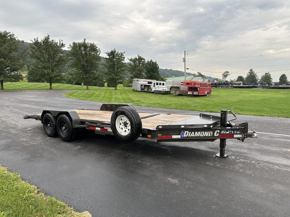 Used USED 2021 Diamond C Trailers HDT 207 Tilt Trailer 20'