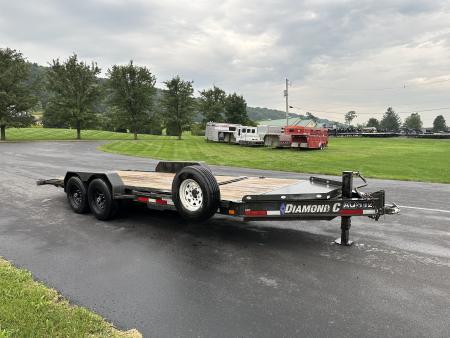 Used USED 2021 Diamond C Trailers HDT 207 Tilt Trailer 20'