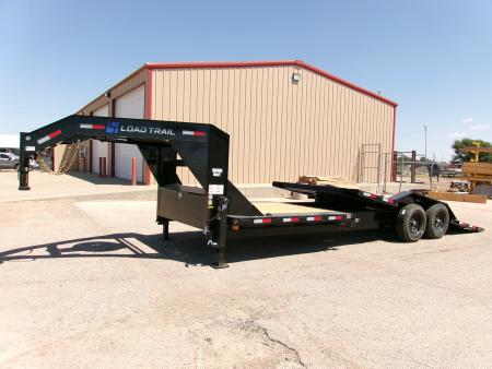 New 2027 Load Trail 102x24 GN Tilt Trailer w/ Drive-over Fenders 14k