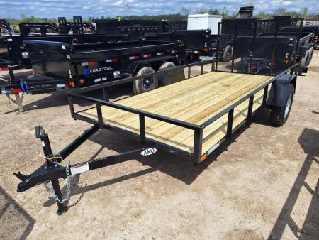 New 2027 AMO 76x14 Lowside Landscape Trailer