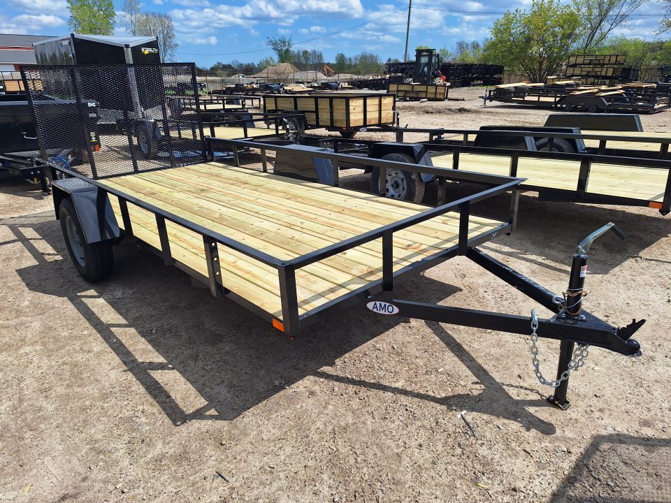 New 2027 AMO 76x14 Lowside Landscape Trailer