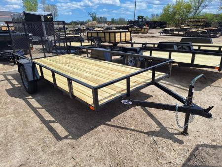 New 2027 AMO 76x14 Lowside Landscape Trailer