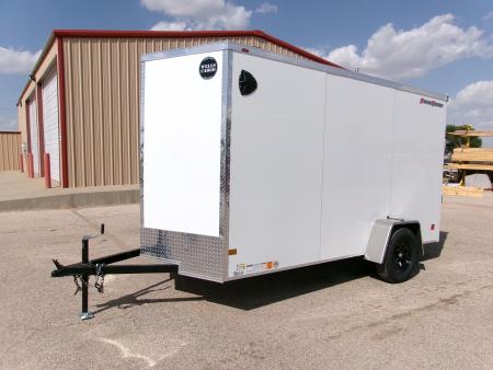 New 2027 Wells Cargo 6x12x6.5 Cargo w/ Ramp & SCREWLESS .080 Panels