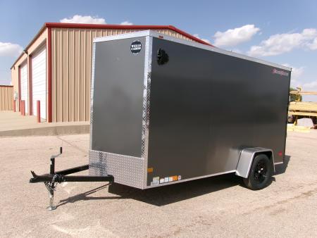 New 2027 Wells Cargo 6x12x6.5 Cargo w/ Ramp & SCREWLESS .080 Panels