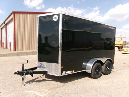 New 2027 Wells Cargo 6x12x6.5 Cargo w/ ramp & SCREWLESS .080 Panels