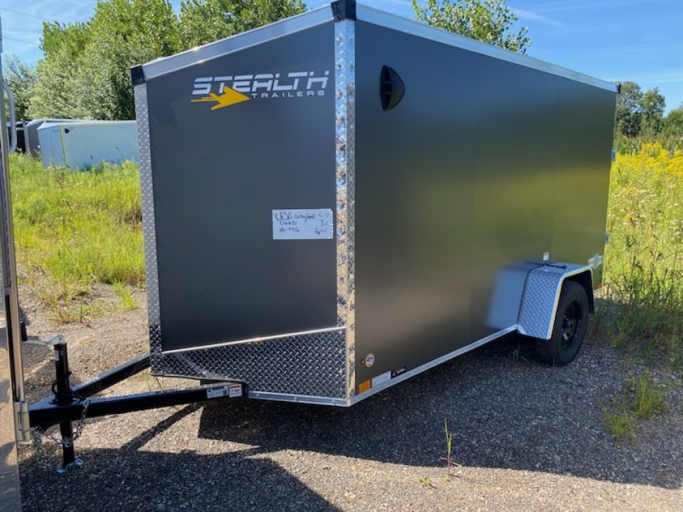 New 2027 Stealth Trailers 6x12 Mustang 3k w/Composite Exterior and Translucent Roof Cargo / Enclosed Trailer