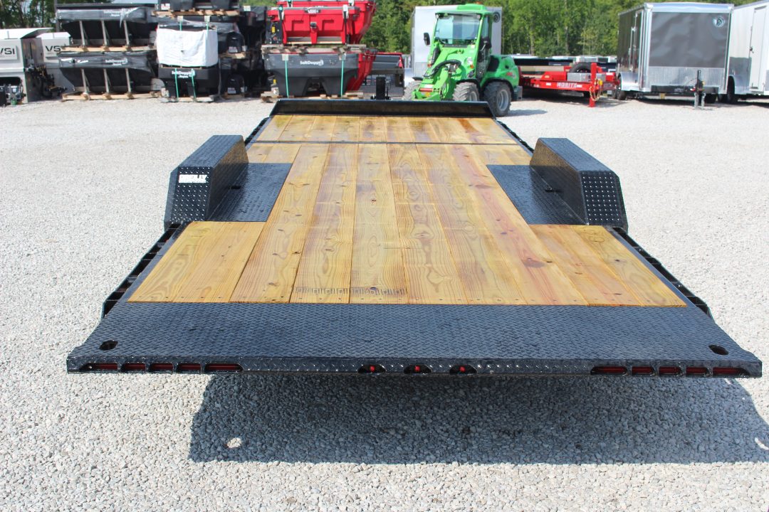 New 2027 Moritz 7' x 16' + 6' Low Pro - Gravity Tilt - Tilt Trailer - 22900# GVW