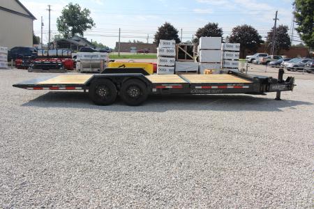 New 2027 Moritz 7' x 16' + 6' Low Pro - Gravity Tilt - Tilt Trailer - 22900# GVW