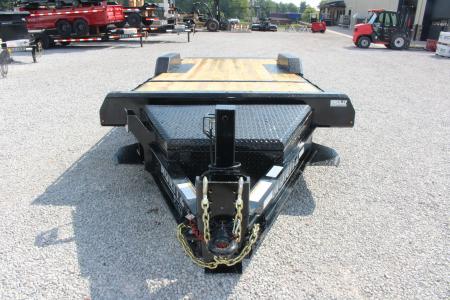 New 2027 Moritz 7' x 16' + 6' Low Pro - Gravity Tilt - Tilt Trailer - 22900# GVW