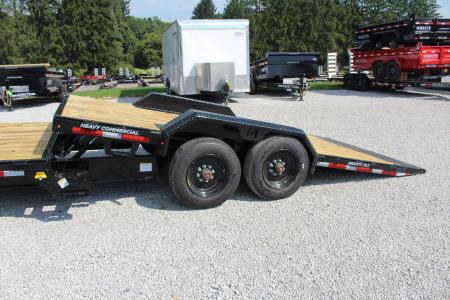 New 2027 Moritz 7' x 16' + 6' Low Pro - Gravity Tilt - Tilt Trailer - 22900# GVW