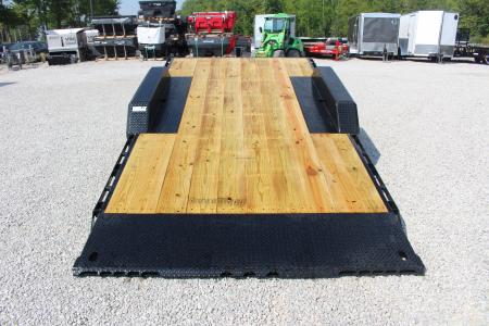 New 2027 Moritz 7' x 16' + 6' Low Pro - Gravity Tilt - Tilt Trailer - 22900# GVW