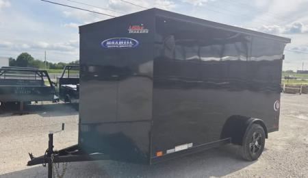 Used 2026 Cargo United 6x12 Black Out Cargo / Enclosed Trailer