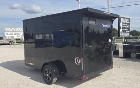 Used 2026 Cargo United 6x12 Black Out Cargo / Enclosed Trailer