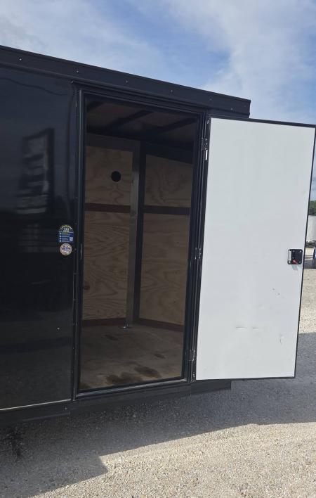Used 2026 Cargo United 6x12 Black Out Cargo / Enclosed Trailer