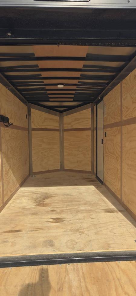 Used 2026 Cargo United 6x12 Black Out Cargo / Enclosed Trailer