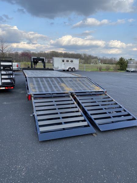 New 2026 Corn Pro 8'6" x 20' + 5' 7K Flatbed Gooseneck