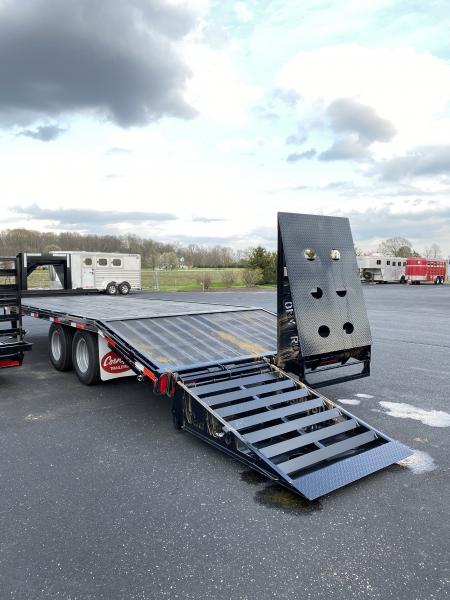 New 2026 Corn Pro 8'6" x 20' + 5' 7K Flatbed Gooseneck