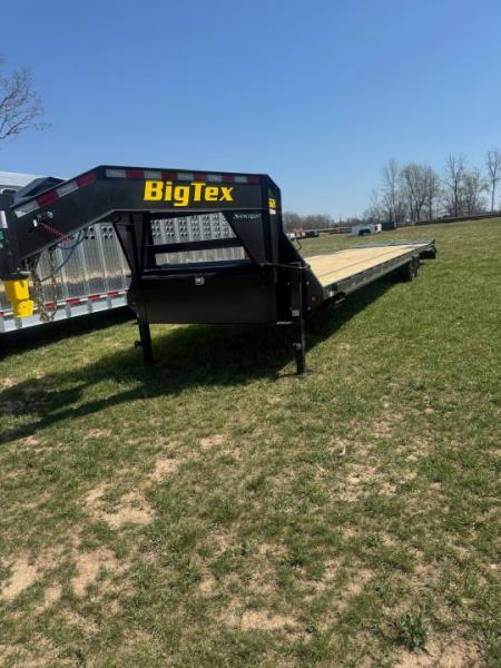 New 2027 Big Tex 102x40 Tandem 17.5K GN MAX RAMP