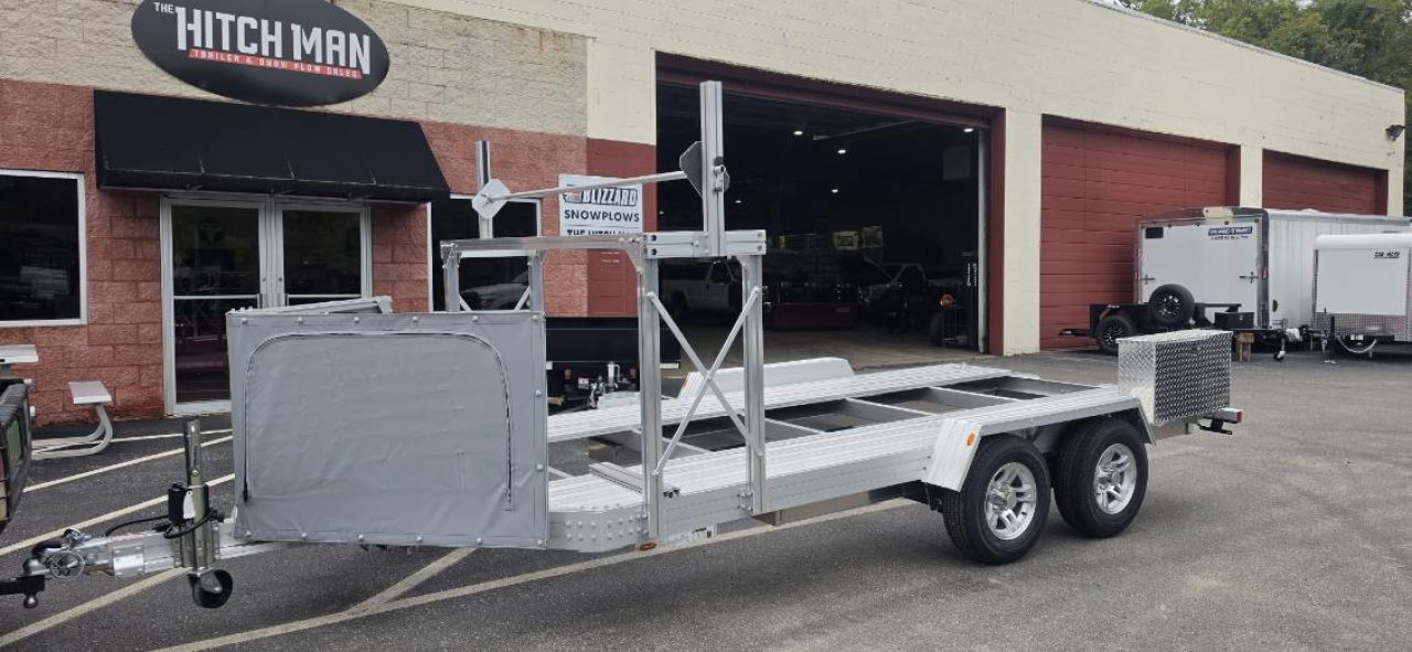 New 7 x 14'-2" Trailex CT-8455EB "HYPERCAR" Car / Racing Trailer 7k **84" between fenders
