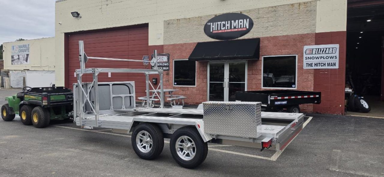 New 7 x 14'-2" Trailex CT-8455EB "HYPERCAR" Car / Racing Trailer 7k **84" between fenders