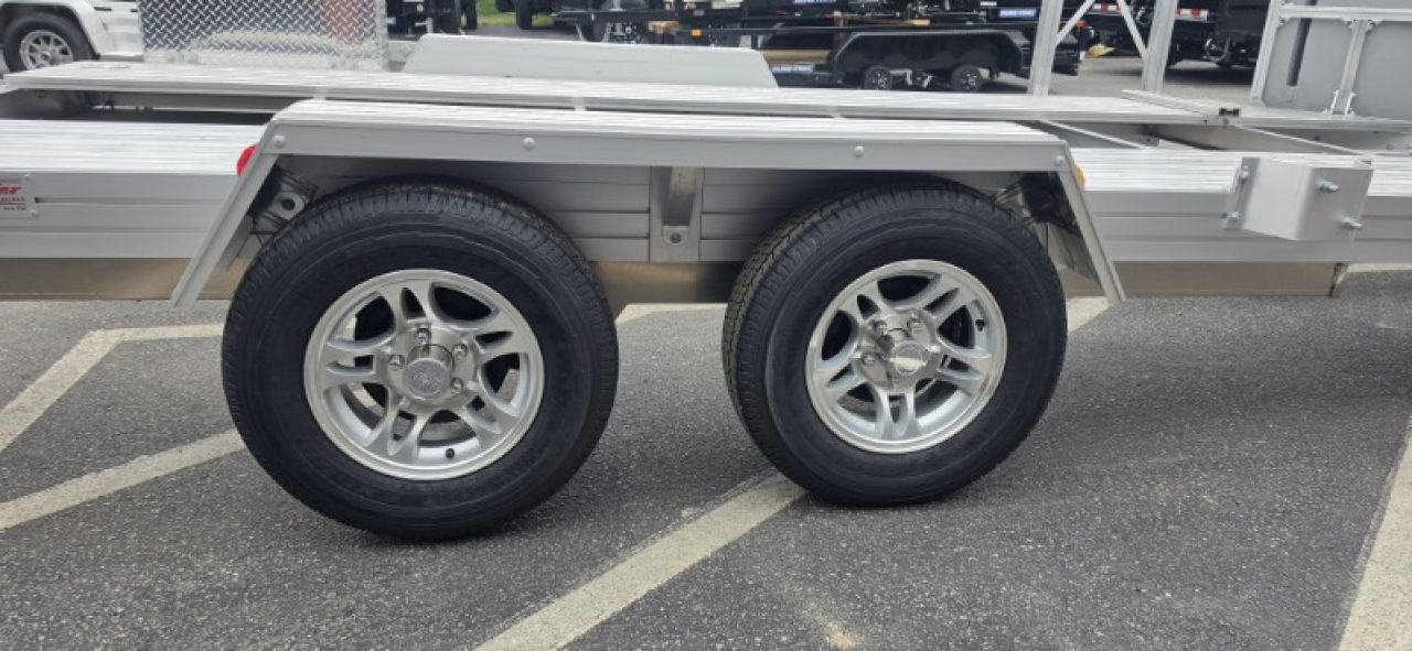 New 7 x 14'-2" Trailex CT-8455EB "HYPERCAR" Car / Racing Trailer 7k **84" between fenders