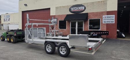 New 7 x 14'-2" Trailex CT-8455EB "HYPERCAR" Car / Racing Trailer 7k **84" between fenders