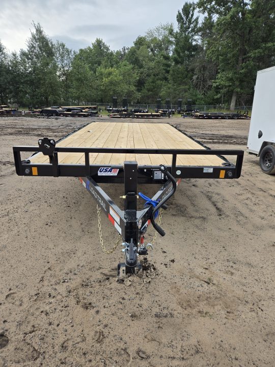 New 2027 Load Trail 102x18 10k deck over w/slide in ramps Deckover Trailer