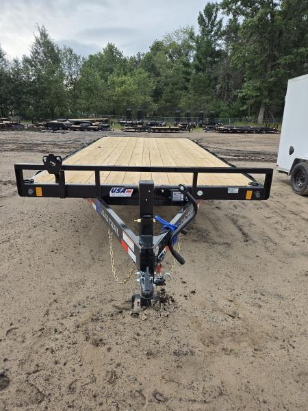 New 2027 Load Trail 102x18 10k deck over w/slide in ramps Deckover Trailer