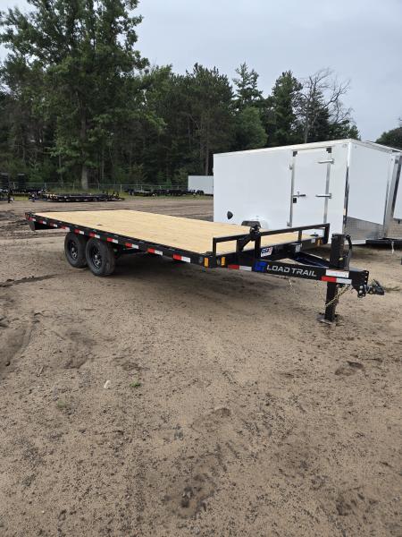 New 2027 Load Trail 102x18 10k deck over w/slide in ramps Deckover Trailer