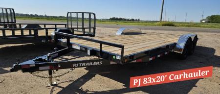New 2027 PJ Trailers 83  x 20' x 5 in. Channel Car Hauler