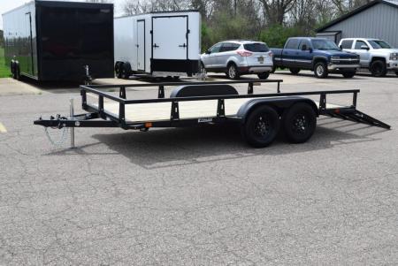 New 2027 HTC 7x14 7K Utility Trailer