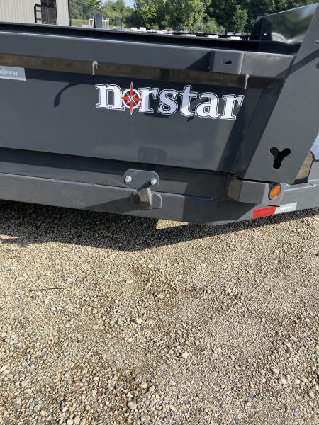 New 2027 Iron Bull 83x14 14000 GVWR 20" Sides Scissor Hoist Dump Trailer