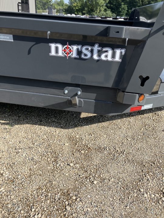 New 2027 Iron Bull 83x14 14000 GVWR 20" Sides Scissor Hoist Dump Trailer