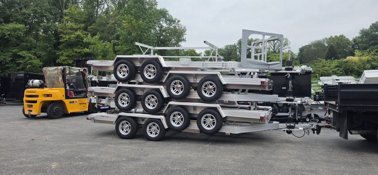 New 7 x 14'-2" Trailex CT-8455EB "HYPERCAR" Car / Racing Trailer 7k **84" between fenders