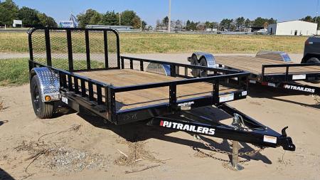 New 2027 PJ Trailers 12' x 77 in. Single Axle Channel Utility Trailer