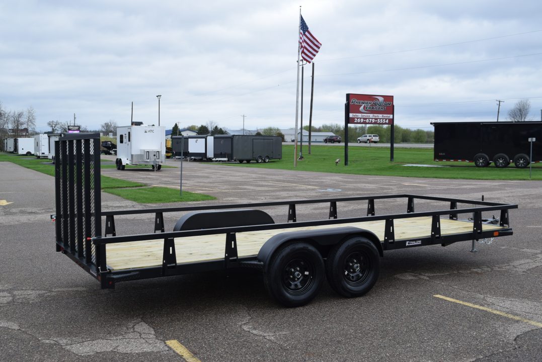 New 2027 HTC 7x18 7K Utility Trailer