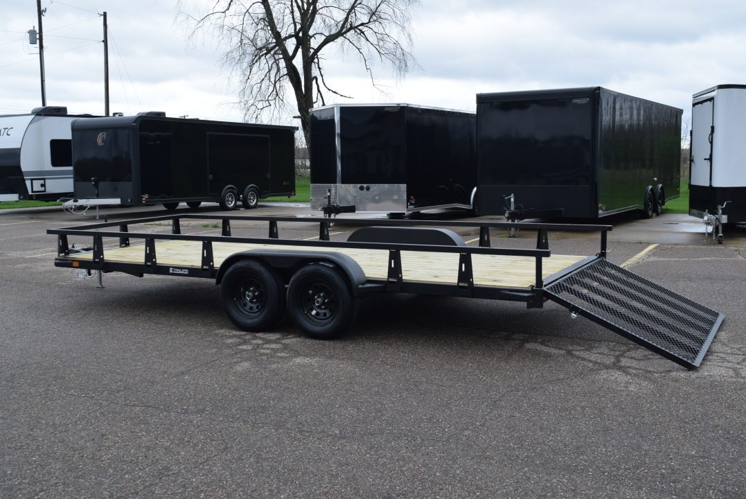 New 2027 HTC 7x18 7K Utility Trailer