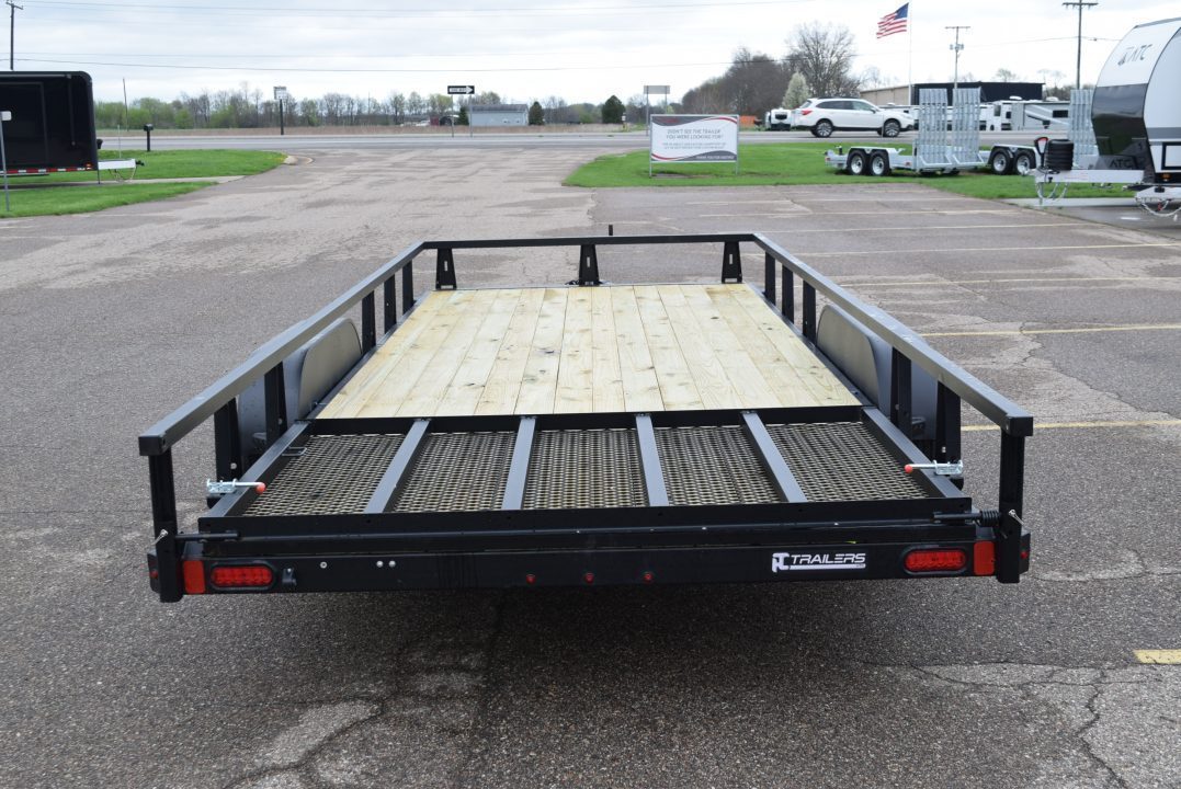 New 2027 HTC 7x18 7K Utility Trailer