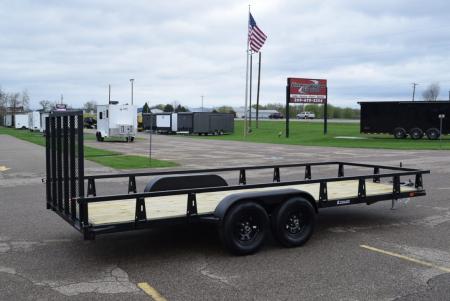 New 2027 HTC 7x18 7K Utility Trailer