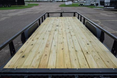 New 2027 HTC 7x18 7K Utility Trailer