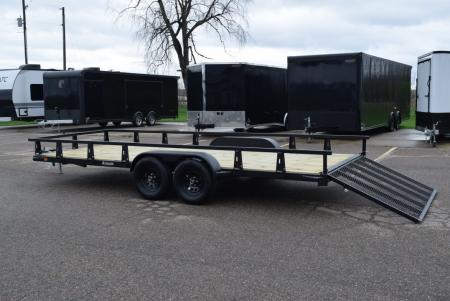 New 2027 HTC 7x18 7K Utility Trailer