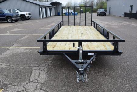 New 2027 HTC 7x18 7K Utility Trailer