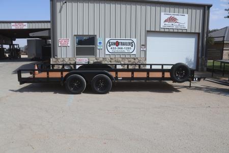 New 2026 Texas Bragg Trailers 83 X20' Pipe Top Utility Trailer