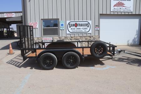 New 2026 Texas Bragg Trailers 77 X12' Pipe Top Utility Trailer